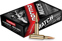 Norma Rifle Ammunition 10166312, 6.5 Creedmoor, Hybrid Target, 130 Gr, 2850 fps, 20 Rd/bx