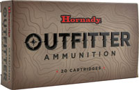 Hornady Outfitter Rifle Ammunition 82212, 300 Weatherby Mag, GMX, 180 GR, 3100 fps, 20 Rd/Bx