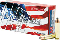 Hornady American Whitetail Rifle Ammunition 82242, 450 Bushmaster, InterLock, 245 GR, 2200 fps, 20 Rd/bx