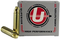 Underwood Rifle Ammunition UA860, 450 Bushmaster, Xtreme Penetrator, 245 GR, 2260 FPS, 20 Rd/Bx