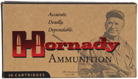 Hornady Custom Rifle Ammunition 8229, 8x57 JS, Interlock Soft Point, 196 GR, 2500 fps, 20 Rd/bx