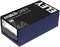 Eley Match Pistol Rimfire Ammunition 01190, 22 Long Rifle, 40 GR, Lead Round Nose, 1000 fps, 50 Rds/bx