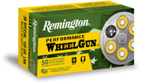 Remington Performance Wheelgun Ammunition RPW32SWL, 32 S&W Long, Lead Round Nose (RN), 98 GR, 50 Rd/bx