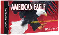 Federal American Eagle Rifle Ammunition AE65CRD2, 6.5 Creedmoor, Open Tip Match, 120 GR, 2900 fps, 20 Rd/bx