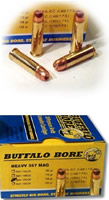 Buffalo Bore Handgun Ammunition 19C/20, 357 Magnum, Jacketed Hollow Cavity, 158 GR, 1475 fps, 20 Rd/Bx