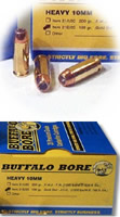 Buffalo Bore Handgun Ammunition 21B/20, 10mm, Jacketed Hollow Point (JHP), 180 GR, 1350 fps, 20 Rd/Bx