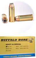 Buffalo Bore Handgun Ammunition 14A/20, 44 Special, Jacketed Hollow Point (JHP), 180 GR, 1150 fps, 20 Rd/Bx