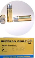 Buffalo Bore Handgun Ammunition 14B/20, 44 Special, Lead Semi-Wadcutter, 255 GR, 1000 fps, 20 Rd/Bx