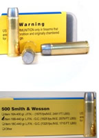 Buffalo Bore Handgun Ammunition 18B/20, 500 S&W, Lead Flat Nose Gas-checked, 440 GR, 1625 fps, 20 Rd/Bx