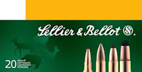 Sellier & Bellot Rifle Ammuntion SB6652RA, 6.5x52R, Soft Point (SP), 117 GR, 2208 fps, 20 Rd/bx