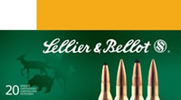 Sellier & Bellot Rifle Ammuntion SB243A, 243 Winchester, Soft Point (SP), 100 GR, 2904 fps, 20 Rd/bx