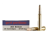 Prvi Partizan Rifle Ammunition PP3.8, 303 British,  Soft Point (SP), 150 GR, 2690 fps, 20 Rd/bx