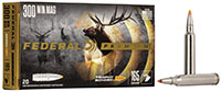 Federal Premium Vital-Shok Rifle Ammunition P300WTT2, 300 Winchester Mag, Trophy Bonded Tip, 165 GR, 3050 fps, 20 Rd/bx