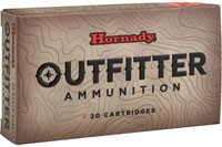 Hornady Outfitter Rifle Ammunition 806114, 7mm Remington Magnum, CX OTF, 150 Gr, 3000 fps, 20 Rds