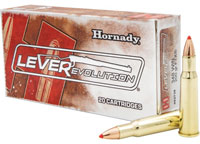 Hornady LeveRevolution Rifle Ammunition 82738, 348 Winchester, FTX, 200 Gr, 2560 fps, 20 Rds