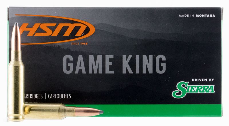 HSM Pro Hunter Rifle Ammunition 8MAUSER1N, 8mm Mauser, Pro-Hunter, 175 GR, 2500 fps, 20 Rd/Bx