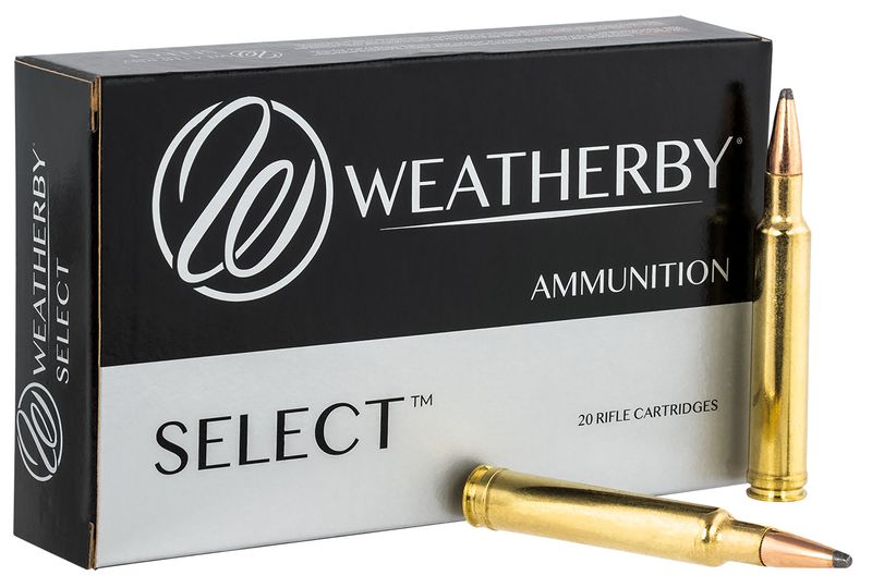 Weatherby Select Ammunition H300165IL, 300 Weatherby Mag, Hornady Interlock, 165 gr, 3390 fps, 20 Rd/Bx