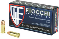 Fiocchi Extrema Handgun Ammunition 32XTP, 32 ACP (7.65 Browning), XTP Hollow Point (HP), 60 GR, 1000 fps, 50 Rd/bx