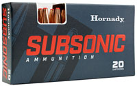 Hornady Sub-X Rifle Ammunition 80809, 30-30 Winchester, Sub-X, 175 GR, 20 Rd/bx