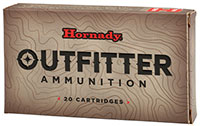 Hornady Outfitter Rifle Ammunition 81622, 6.5 PRC, Copper Alloy eXpanding, 130 GR, 2975 fps, 20 Rd/bx