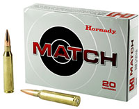 Hornady Rifle Ammunition 8230, 338 Lapua, Boat Tail Hollow Point (HP), 250 GR, 2860 fps, 20 Rd/bx