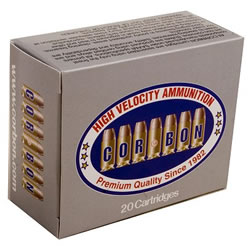 Corbon Self Defense Rifle Ammunition SD458300, 458 Socom, Jacketed Hollow Point (JHP), 300 GR, 1900 fps, 20 Rd/bx