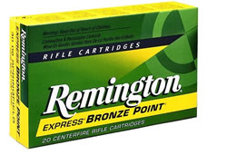 Remington Rifle Ammunition R450B1, 450 Bushmaster, Soft Point Core Lokt, 250 GR, 2200 fps, 20 Rd/bx