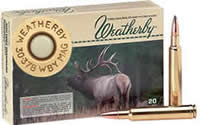 Weatherby Rifle Ammunition G, N303180ACB, 30-378 Weatherby, AccuBond CT, 180 GR, 3400 fps, 20 Rd/bx