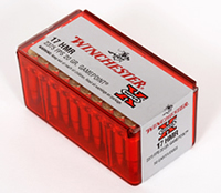 Winchester Super-X Rimfire Ammunition X17HMR2, 17 HMR, Game Point, 20 GR, Game Point, 2375 fps, 50 Rd/bx