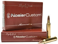 Nosler Trophy Grade Rifle Ammunition 60009, 25-06 Remington, E-Tip Lead-Free, 100 GR, 3200 fps, 20 Rd/bx