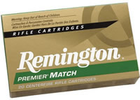 Remington Premier Match Rifle Ammunition RM300AAC6, 300 AAC Blackout, Open Tip Match, 125 GR, 2215 fps, 20 Rd/bx