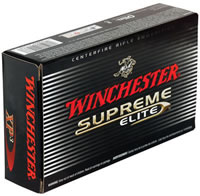 Winchester Supreme Elite Rifle Ammunition SXP270S, 270 WSM, Supreme Elite XP3, 150 GR, 3150 fps, 20 Rd/bx