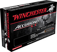 Winchester Supreme Rifle Ammunition S7MMWSMCTA, 7 MM WSM, AccuBond CT, 140 GR, 3225 fps, 20 Rd/bx