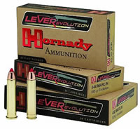 Hornady LeveRevolution Pistol Ammunition 82750, 450 Marlin, Flex Tip, 325 GR, 2225 fps, 20 Rd/bx