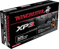 Winchester Supreme Elite Rifle Ammunition SXP325S, 325 WSM, Supreme Elite XP3, 200 GR, 20 Rd/bx