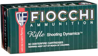 Fiocchi Shooting Dynamics Rifle Ammunition 243SPD, 243 Winchester, PSP, 100 GR, 3200 fps, 20 Rd/bx