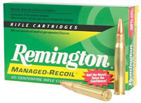 Remington Managed Recoil Rifle Ammunition RL300UM1, 300 Remington Ultra Mag, Core-Lokt Pointed Soft Point (SP), 150 GR, 2910 fps, 20 Rd/bx