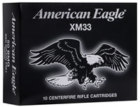 Federal American Eagle Rifle Ammunition XM33C, 50 BMG, Full Metal Jacket (FMJ), 660 GR, 2910 fps, 10 Rd/bx