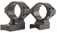 Talley 930734 Black Anodized 1 in Low Rings/Base Set For Weatherby Vanguard