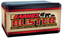 Barnes Flat Nose Flat Base Bullet 429 Caliber 300 Grain 50 Per Box (42982), Not Loaded
