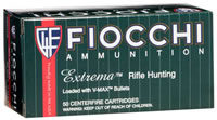 Fiocchi Extrema Rifle Ammunition 204HVA, 204 Ruger, V-Max BT, 32 GR, 50 Rd/bx