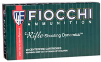 Fiocchi Extrema Rifle Ammunition 22250B, 22-250 Remington, Pointed Soft Point (SP), 55 GR, 20 Rd/bx