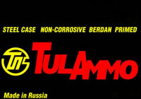 Tulammo Rifle Ammunition TA076203, 7.62mm X 39mm, Full Metal Jacket (FMJ), 122 GR, 640 Rd/case