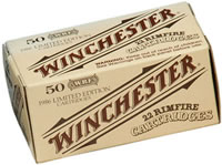 Winchester Rimfire Ammunition 22WRF, 22 Winchester Rimfire, Lead Flat Nose (FN), 45 GR, 1300 fps, 50 Rd/bx