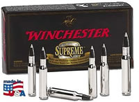 Winchester Supreme Rifle Ammunition SBST243SS, 243 WSSM, Ballistic Silvertip, 55 GR, 4060 fps, 20 Rd/bx