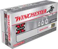 Winchester WinClean Handgun Ammunition WC357SIG, 357 Sig Sauer, Brass Enclosed Base, 125 GR, 1350 fps, 50 Rd/bx