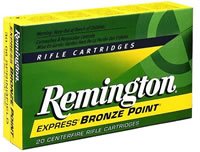 Remington Core Lokt Rifle Ammunition R30RAR2, 30 Remington AR, Core-Lokt Soft Point (SP), 150 GR, 2575 fps, 20 Rd/bx