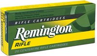 Remington Rifle Ammuntion R762391, 7.62x39mm, Pointed Soft Point (SP), 125 GR, 2365 fps, 20 Rd/bx