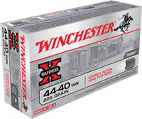 Winchester Cowboy Loads USA4440CB, 44-40 Winchester, Lead, 225 GR, 750 fps, 50 Rd/bx