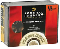 Federal Premium Personal Defense Pistol Ammunition PD45G1H, 45 GAP, Hydra-Shok JHP (JHP), 185 GR, 1090 fps, 20 Rd/bx